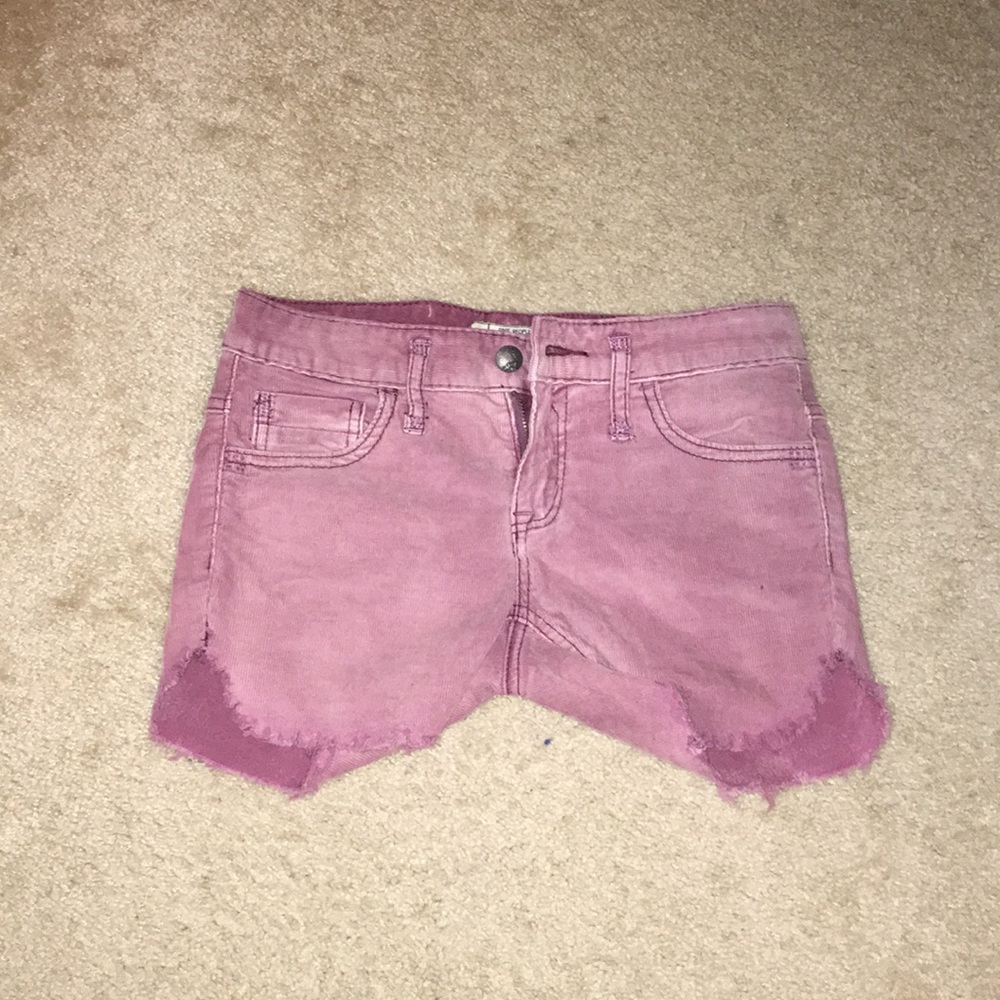 Free people corduroy shorts